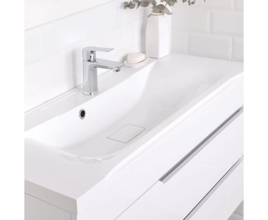 Подвесная тумба с раковиной ИТАНА Александра 100 990х444х551 11455 – изображение 10