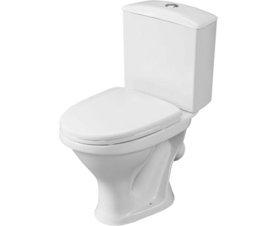 Унитаз-компакт Santeri Вест белый, нижний подвод, косой выпуск 1/реж 1.P201.8.S00.00B.F 023-1633 