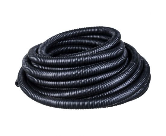 Металлорукав ЭРА Р3-ЦПнг-22 черный с протяжкой 20м Б0036557 