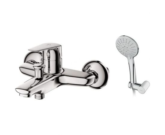 Смеситель для ванны и душа с душевым набором AM.PM Joy хром F85E15000 