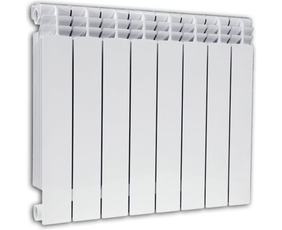 Биметаллический радиатор Fondital ALUSTAL 500/100 BIANCO 12 секций R90103412 