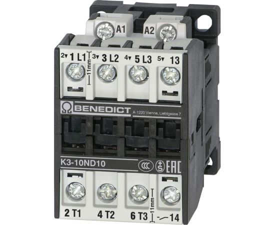 Трехполюсный контактор Benedict K3-10ND10 230 PN75635 