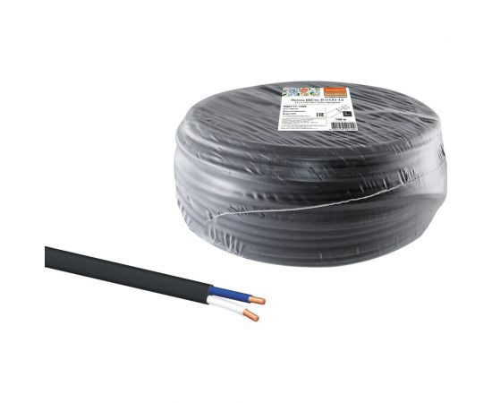 Провод TDM ВВГмб-П нгА-LS 2х1,5 220/380 100м Народный SQ0117-1409 