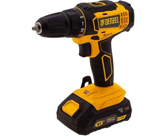 Аккумуляторная дрель-шуруповерт Denzel CDL-18-02BM 26116 