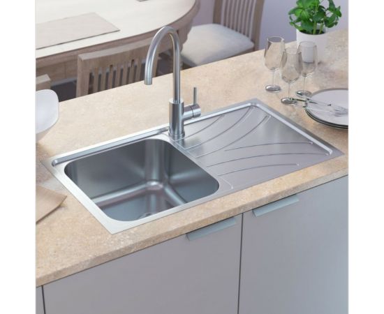 Мойка IDDIS нержавеющая сталь, шелк 780x440 arro s ARR78SDi77 – изображение 2