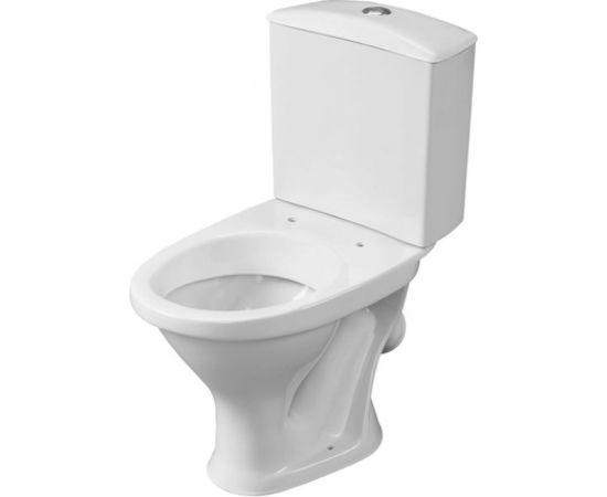 Унитаз-компакт Santeri Вест белый, нижний подвод, косой выпуск 1/реж 1.P201.8.S00.00B.F 023-1633 – изображение 2
