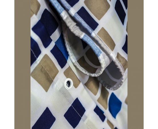 Штора для ванной комнаты Bath Plus 180х180 MOSAIC WORLD brown ch-21290 – изображение 2