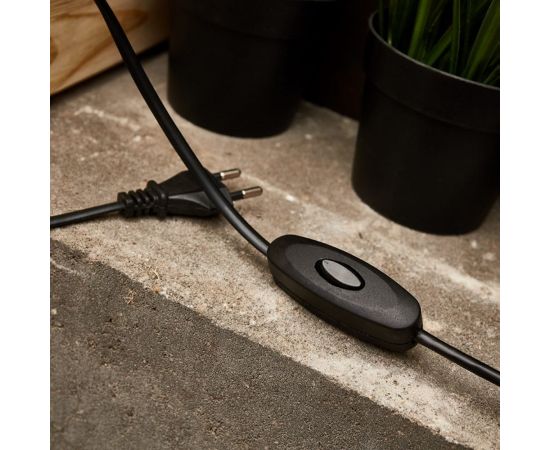 Выключатель кнопка на электропровод REXANT 250V 2А ON-OFF черный 36-3018 – изображение 2