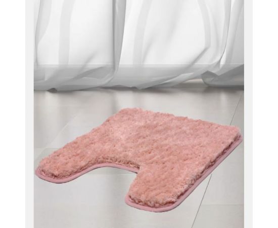 Коврик для туалета Bath Plus Тиволи 55х55/38 мм розовый DB4151/0 – изображение 2