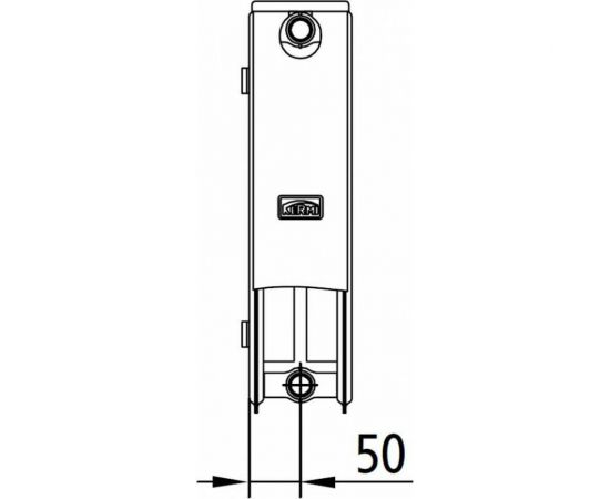 Радиатор Kermi otop FK0 22, 100х500х700, X2 Inside, RAL 9016 белый FK0220500701N2Y – изображение 3