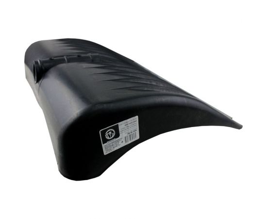 Снеговая лопата из морозостойкого пластика с оцинкованной планкой ON 495х400 мм, 32 мм, черная 24-01-018 – изображение 4