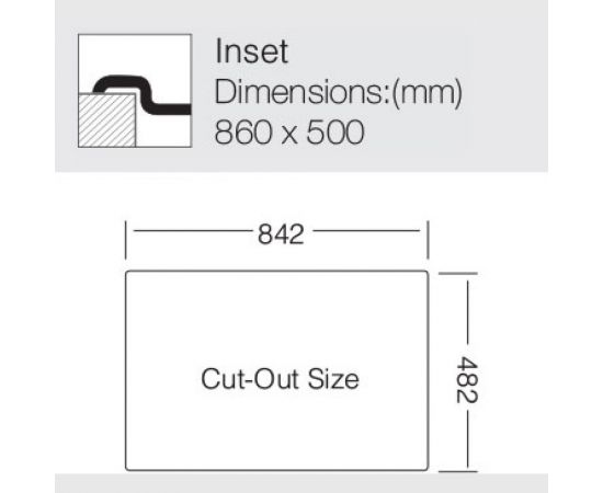 Кухонная мойка TOPZERO нержавеющая сталь HYL860.500.GT8K – изображение 4