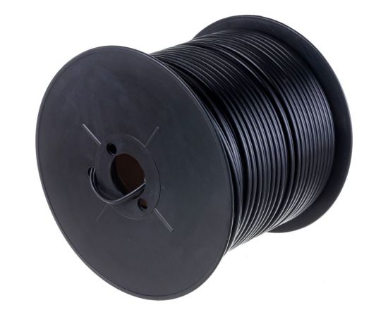 Кабель для аналогового видеонаблюдения ЭРА KK-0.5-PE ККСП-2x0,5 мм, бухта 200 м, чёрный, Б0052741 – изображение 4