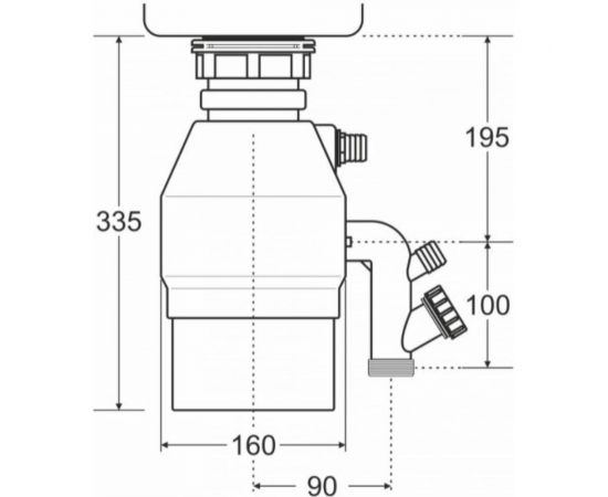 Измельчитель пищевых отходов STOEWER D750 – изображение 5