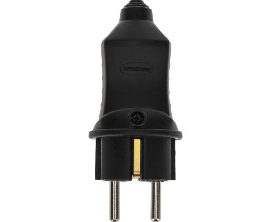 Прямая вилка PROCONNECT влагозащищенная 2P+PE 230V, 16 А, IP44 каучук 111-001-4 – изображение 5