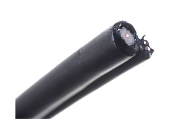 Кабель для аналогового видеонаблюдения ЭРА KK-0.5-PE ККСП-2x0,5 мм, бухта 200 м, чёрный, Б0052741 – изображение 6