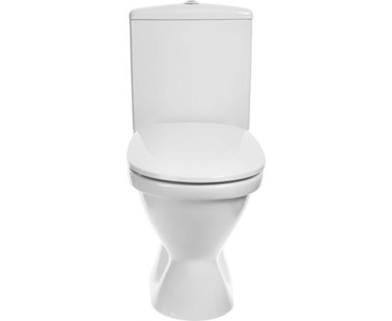 Унитаз-компакт Santek Алькор антивсплеск, косой выпуск, 2 режима, сиденье DP 1WH302140 441395 – изображение 8