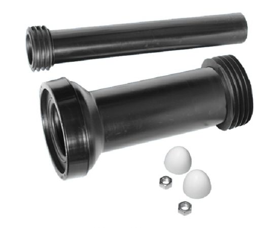 Соединительный комплект McAlpine для подводки унитаза, с манжетой, крепежными гайками, заглушками FP45R-KIT3 