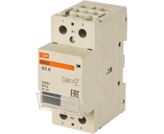 Модульный контакторTDM КМ63/2-63 SQ0213-0010 