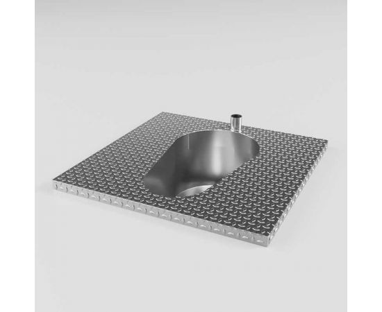 Напольный унитаз Доминан "Чаша Генуя"(AISI 304) ООО D-A4/01 