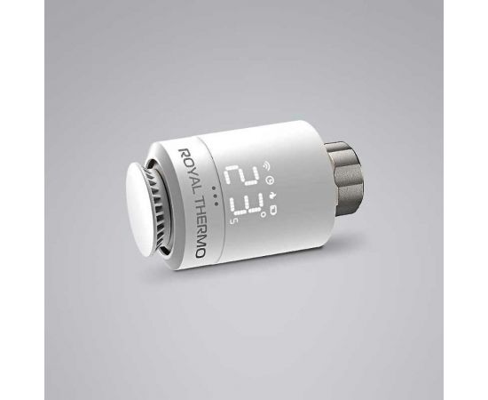 Радиаторный электронный термостат Royal Thermo Smart Heat, белый, НС-1303165 