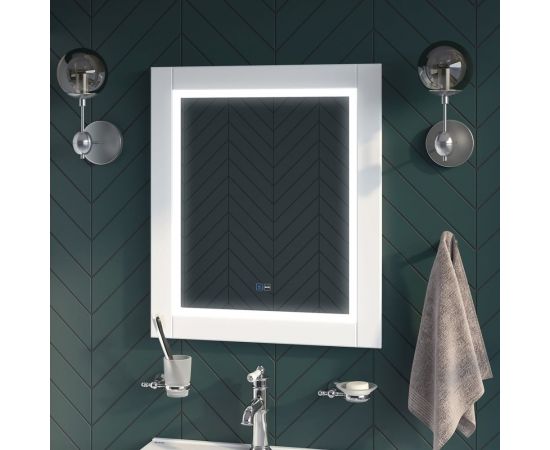Зеркало с подсветкой IDDIS Oxford 60 см ЗЛП111 – изображение 2