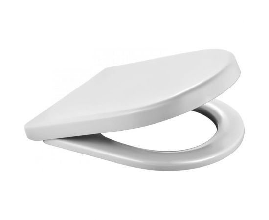 Сиденье дюропласт BERGES Geo SO крепление микролифт, быстросъемное, металл 015103 – изображение 2