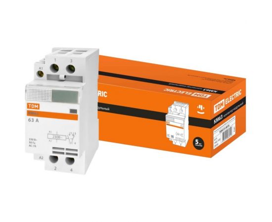 Модульный контакторTDM КМ63/2-63 SQ0213-0010 – изображение 2