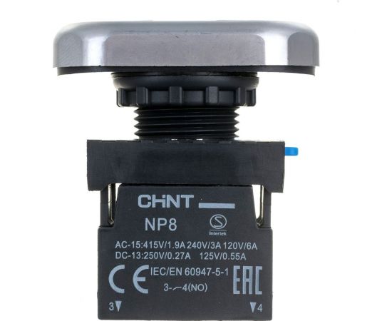 Двойная кнопка CHINT NP8-11S 1НО+1НЗ IP65 (R) 667178 – изображение 2