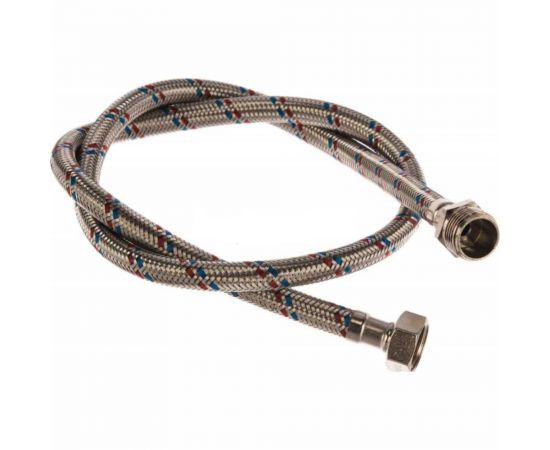 Подводка для газа СТМ ГАЗ сильфонная, 1/2"", гайка-штуцер, 150 см CGHM1215 – изображение 2