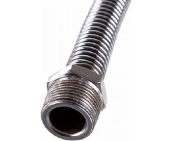 Подводка для газа СТМ ГАЗ сильфонная, 1/2"", гайка-гайка, 150 см CGHF1215 – изображение 3