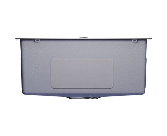 Настольная мойка MIXLINE PRO 50x50, 3 мм, выпуск 3 1/2, 20 см, с сифоном, сатин 547229 – изображение 3