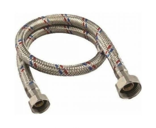 Подводка для газа СТМ ГАЗ сильфонная, 1/2"", гайка-штуцер, 150 см CGHM1215 – изображение 3