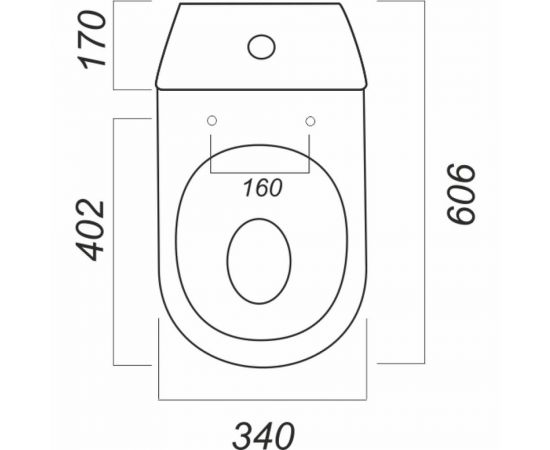 Унитаз-компакт SANITA АТТИКА ЭКОНОМ 00000055409 – изображение 3