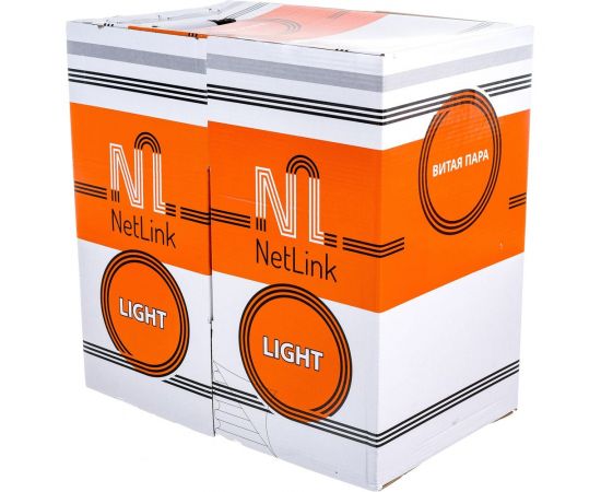 Омедненный кабель Netlink NL-CCA FTP 4PR 24 AWG CAT5е 305м внешний УТ-00000565 – изображение 4