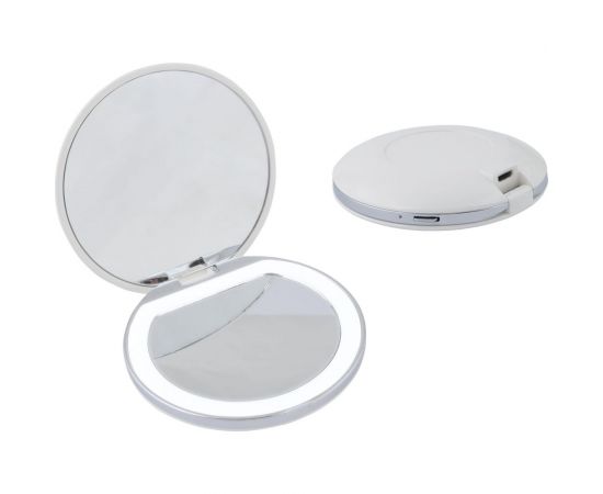 Карманное зеркало с подсветкой Uniel DIM/RECH WHITE ULK-F72 UL-00007898 – изображение 4