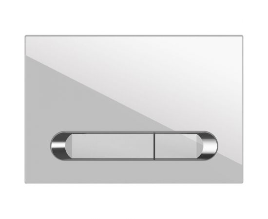 Комплект Cersanit унитаз CITY CO DPL EO slim инсталляци LINK PRO, кнопка ESTETICA пластик белый, с рамкой хром 64277 – изображение 5