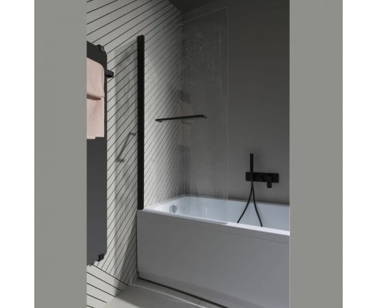 Шторка на борт ванны ALLEN BRAU Priority черный браш 3.31022.BBA 00274703 – изображение 6