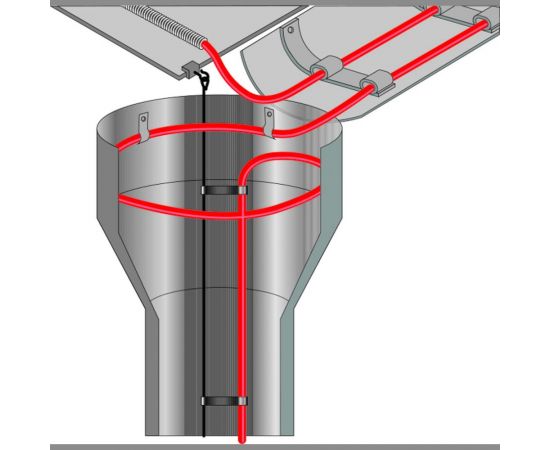 Греющий саморегулирующийся кабель Rexant POWER Line 30SRL-2CR 9M 9м/270Вт 51-0656 – изображение 8