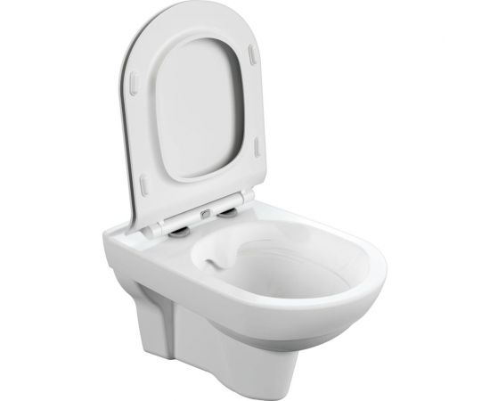 Комплект Cersanit унитаз CITY CO DPL EO slim инсталляци LINK PRO, кнопка ESTETICA пластик белый, с рамкой хром 64277 – изображение 8