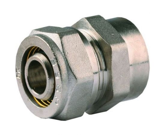 Муфта соединительная (20х2 мм; цанга-цанга) для трубопровода Зубр 51400-20 