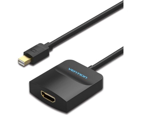 Адаптер-переходник Vention mini DisplayPort 20M; HDMI F, чёрный HBCBB 