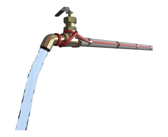 Комплект нагревательного саморегулирующегося кабеля REXANT пищевой 10HTM2-CT 51-0605 