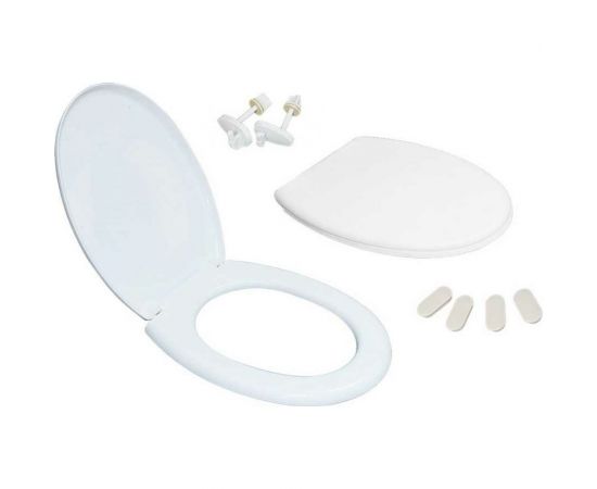 Сиденье для унитаза Хома Норкин СПУ-2А с креплением и амортизаторами 5271481 