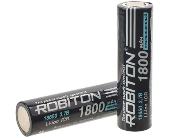 Аккумулятор ROBITON LI18650-1800NP- без защиты 15629 