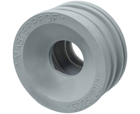 Сантехническая манжета для канализации MPF 50x25, серая, уплотнительная, переходная ИС.131769 