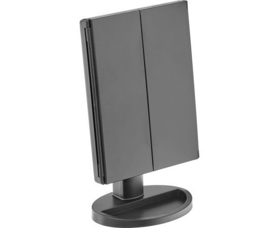 Настольное 3d зеркало с подсветкой и с увеличением BRADEX для макияжа, раскладное, 24 led лампы KZ 1267 – изображение 11