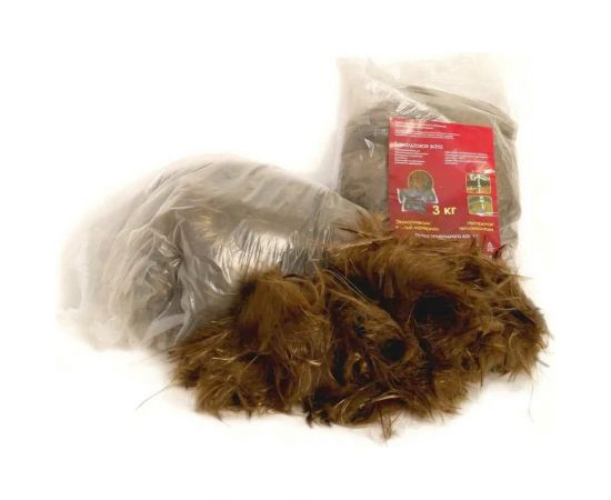 Базальтовая огнеупорная вата BASFIBER 700С, для печей, дымохода бани, 3 кг Вата Basfiber – изображение 2