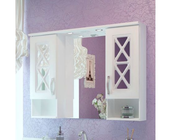 Шкаф - зеркало EVA GOLD Sfarzoso Duglas 105 УТ-00005930 – изображение 2