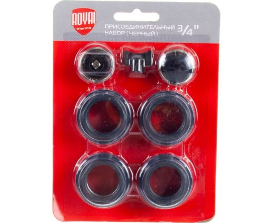 Присоединительный набор Royal Thermo 3/4" black НС-1156777 – изображение 2